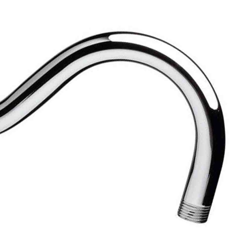 Braccio doccia in ottone cromato Remer 342S