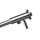 Braccio doccia minimal in ottone cromato 50 cm con deviatore Remer N348ND50