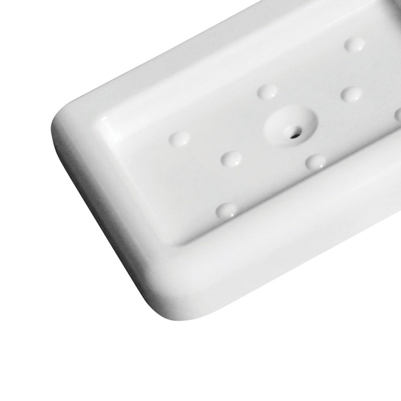 Porta sapone a muro - serie white Aquasanit A108110IMP000