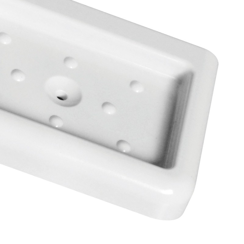 Porta sapone a muro - serie white Aquasanit A108110IMP000
