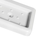 Porta sapone a muro - serie white Aquasanit A108110IMP000