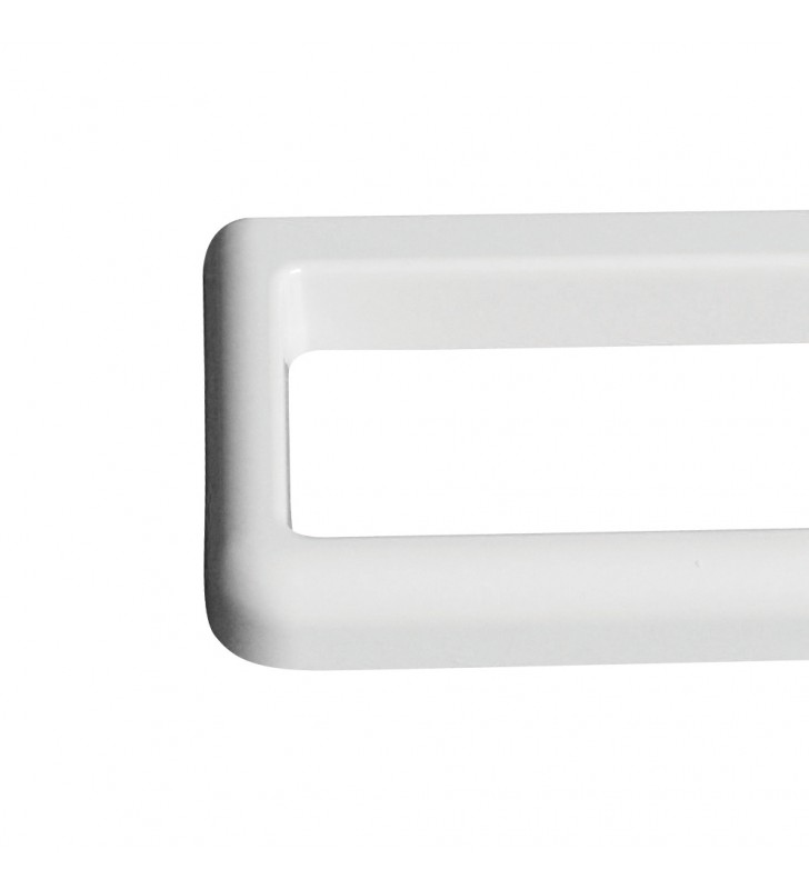  A10818IMP000 Porta salviette 30 cm a muro - serie white 