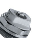 Valvolina orientabile sfogo aria manuale per radiatori 3/8 Remer 43138