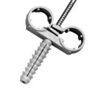 Collare doppio fermatubo con tassello mm 28 Remer 62228