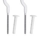 Coppia mensole piatte verniciate per radiatori in alluminio RR 633