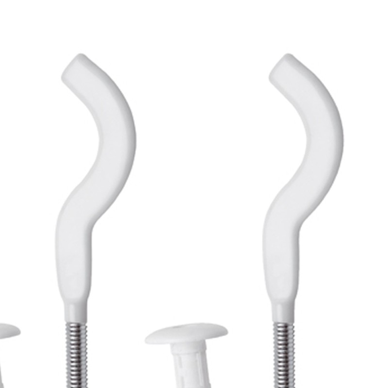 Coppia mensole 7 bianche plastificate RR 633PL170