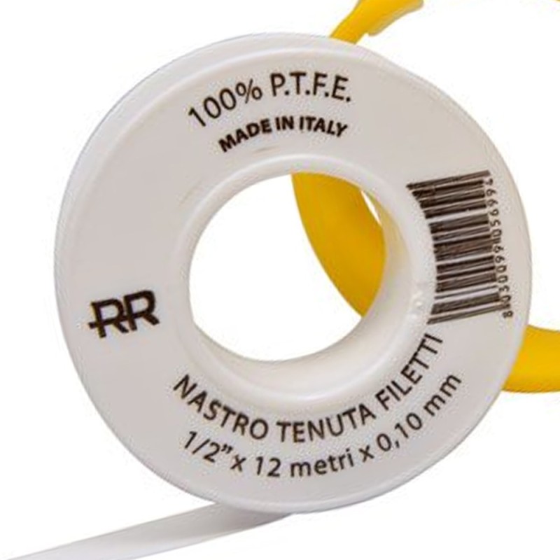 Nastro ptfe mm12 x mt12 x 0,10 RR 574