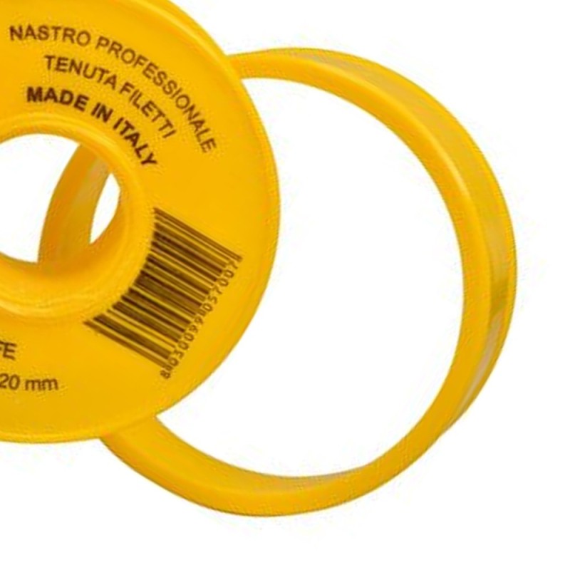 Nastro p.t.f.e. professionale per gas 19mm x 15m RR 575
