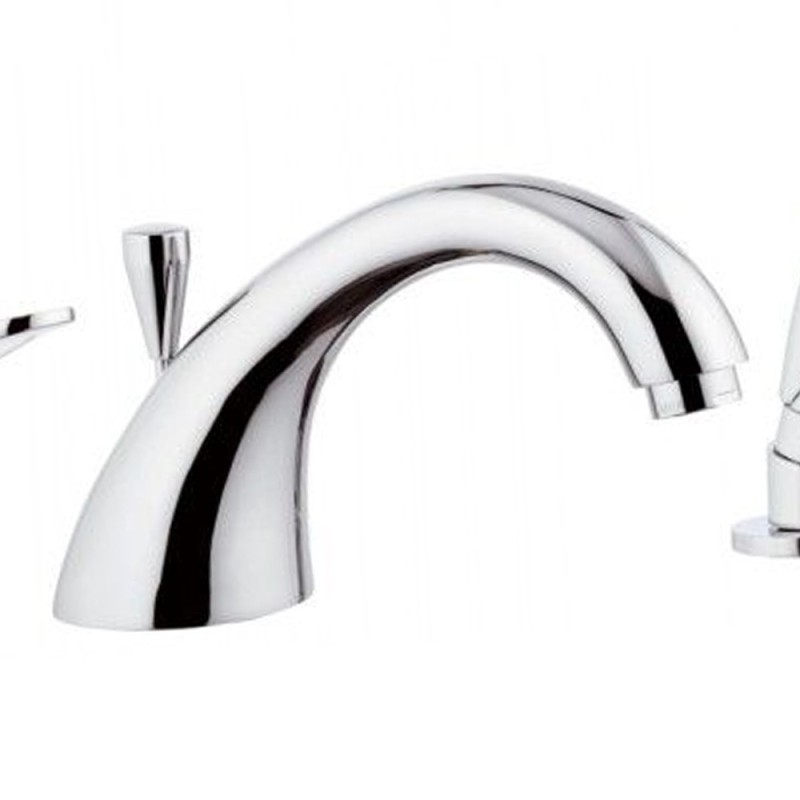 Miscelatore bordo vasca con deviatore remer - serie kiss Remer K07