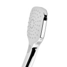 Doccetta cromata 3 funzioni con pulsante Remer 318CPX