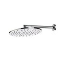 Set doccia con sofffione minimale, doccino minimale e rubinetto - serie minimal Remer N937S01