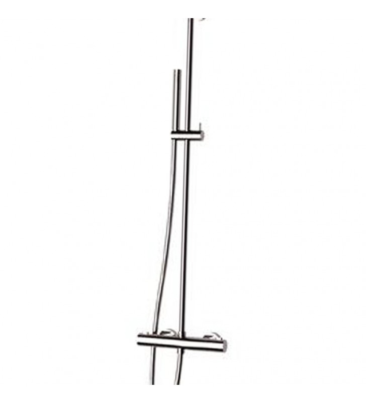 Set doccia con miscelatore, colonna, doccetta e soffione - serie elegance Remer EQ37330L