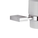 Porta bicchiere/spazzolini da muro - serie flat-re Remer FT15
