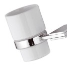 Porta bicchiere/spazzolini da muro - serie flat-re Remer FT15
