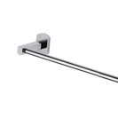 Portasalviette da muro 40 cm con supporti cromati - serie forma Remer FR40