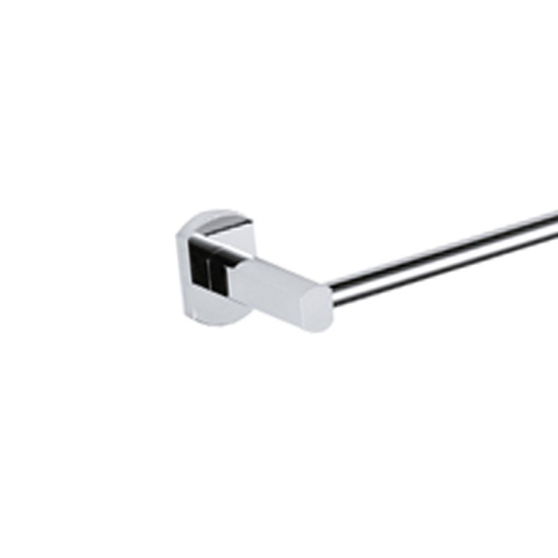 Portasalviette da muro 40 cm con supporti cromati - serie forma Remer FR40