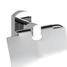 Portarotolo da muro cromato - serie forma Remer FR60