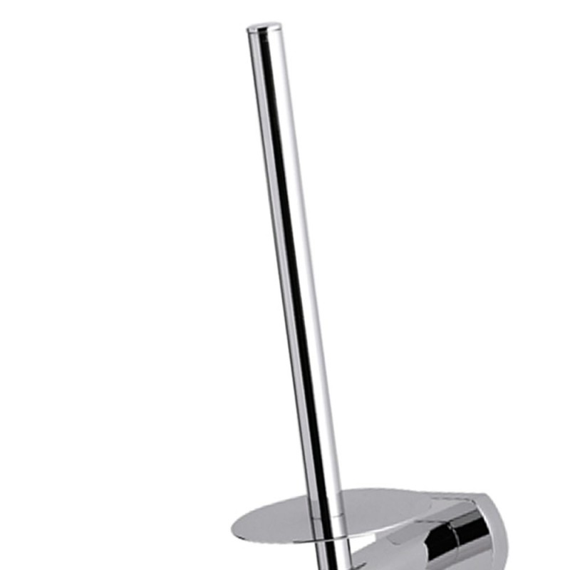 Portarotolo di ricambio con supporto cromato - serie forma Remer FR62