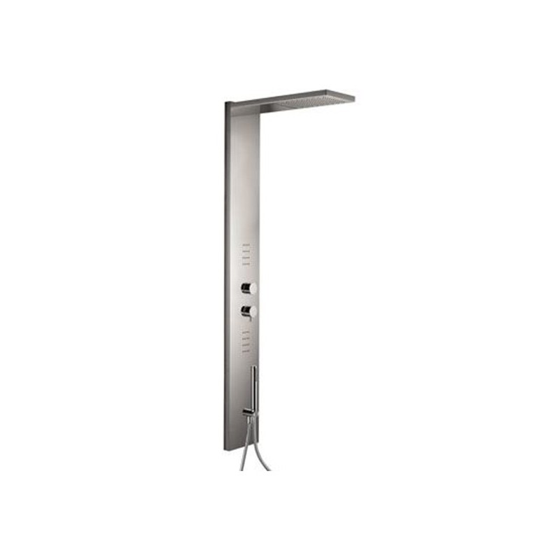Pannello doccia a parete con getto a pioggia e a cascata Remer 330QM20JC