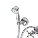 Rubinetto vasca con doccia duplex - serie liberty Remer 02LI