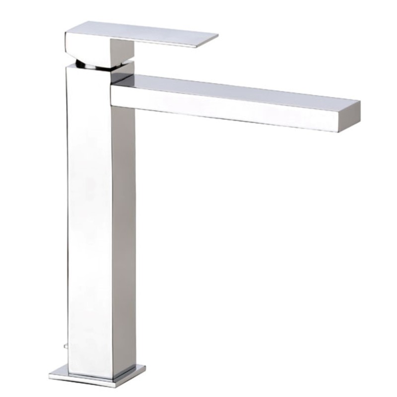 Rubinetto lavello completamente girevole, finitura cromo nero - serie skyline Daniel Rubinetterie SK608CF