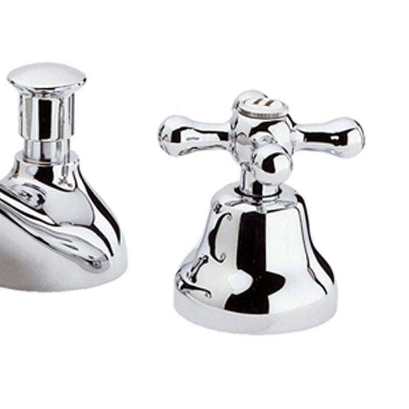 Batteria lavabo 3 fori remer stile retro serie liberty Remer 11LI