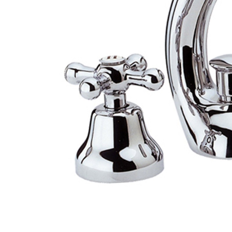 Rubinetto lavabo con bocca a c serie liberty Remer 11CLI