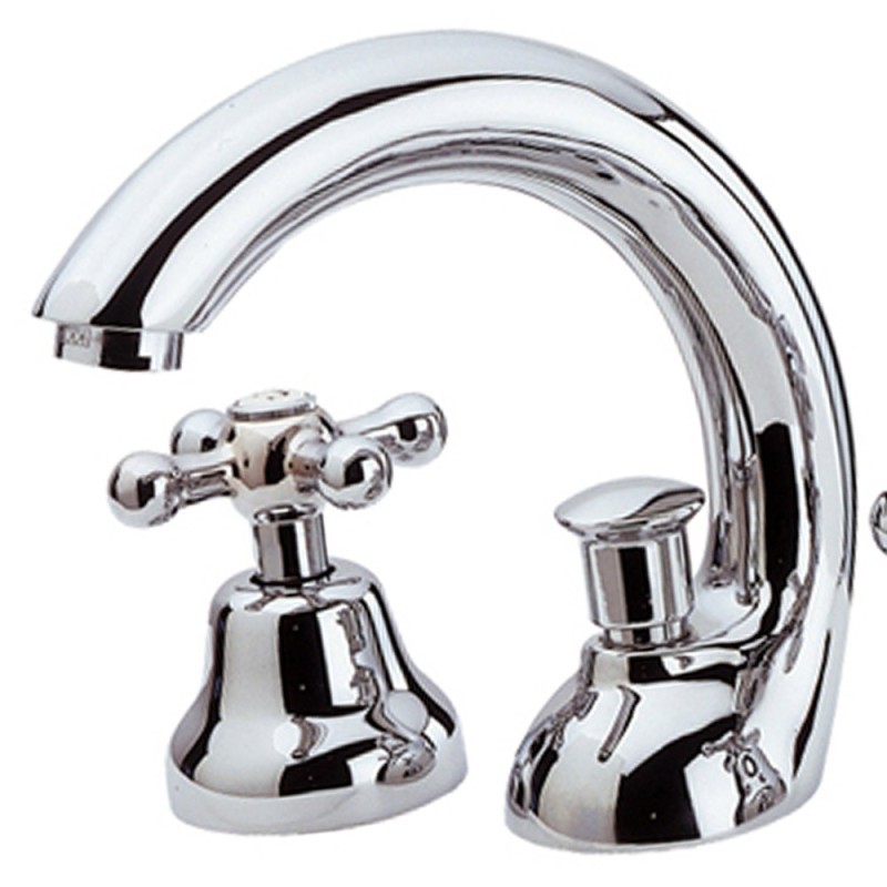 Rubinetto lavabo con bocca a c serie liberty Remer 11CLI