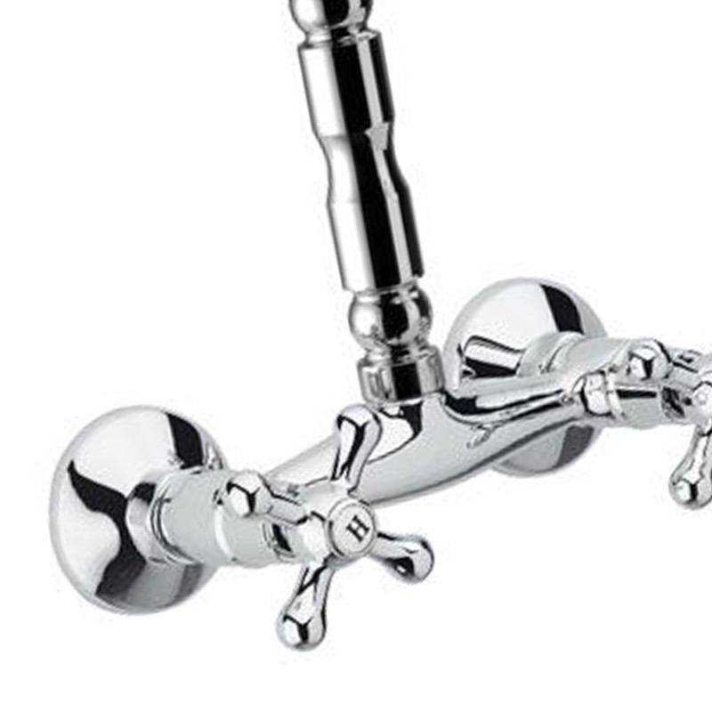 Rubinetto retro lavello a muro con canna superiore - serie liberty Remer 41LIA