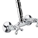 Rubinetto retro lavello a muro con canna superiore - serie liberty Remer 41LIA