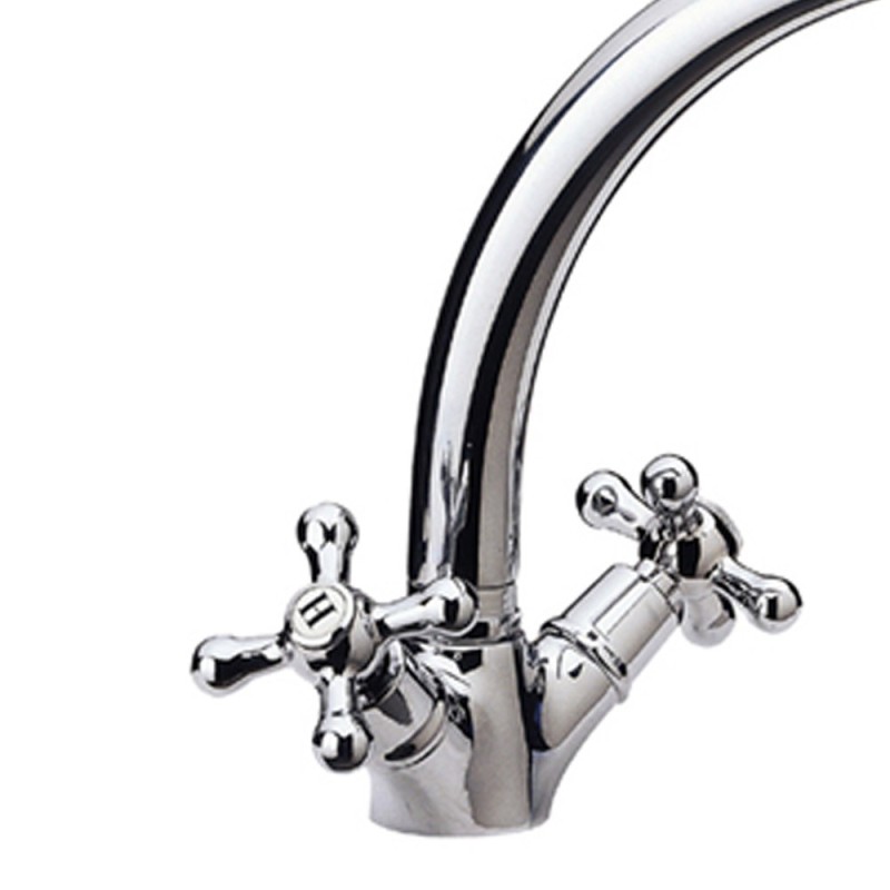 Rubinetto lavello monoforocon canna girevole - serie liberty Remer 43LI