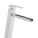 Rubinetto a cascata extra alto per bacinelle design quadro Remer QC11LXXL