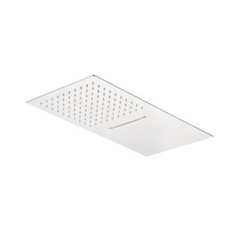 Set doccia con soffione ultrapiatto - serie qubika cascata Remer QC94S04UFCA