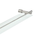 Mensola in vetro satinato - serie strike Aquasanit A87090NS26