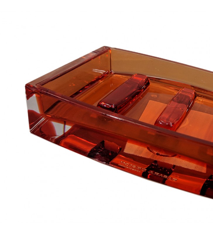 Porta sapone arancio - serie chic Aquasanit Q01110AR