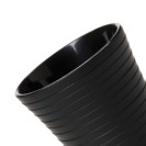 Bicchiere nero - serie bowling Aquasanit QB3100NE