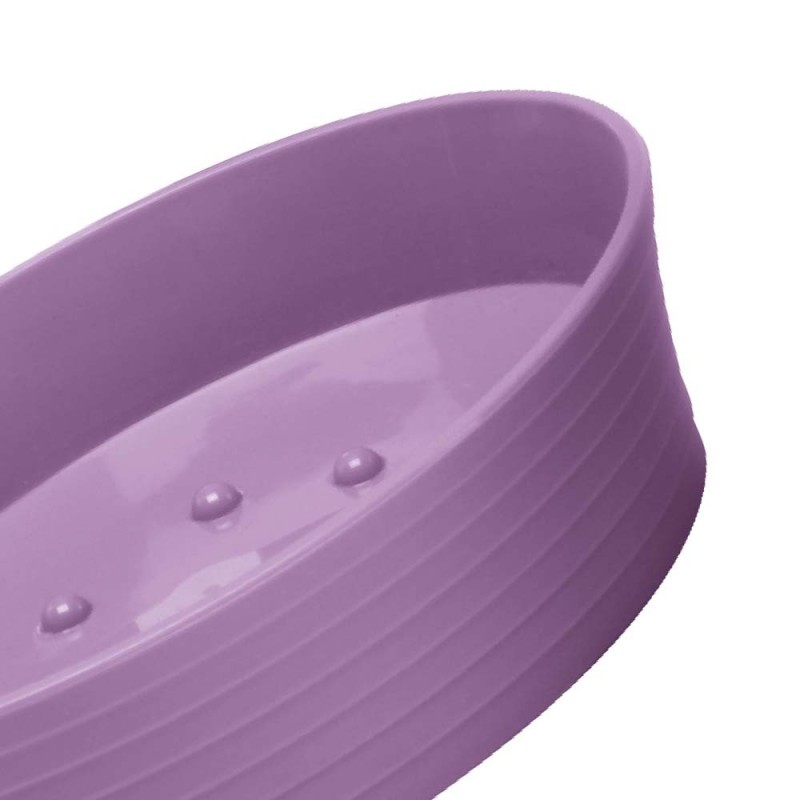 Porta sapone viola - serie bowling Aquasanit QB3110VA