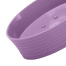 Porta sapone viola - serie bowling Aquasanit QB3110VA