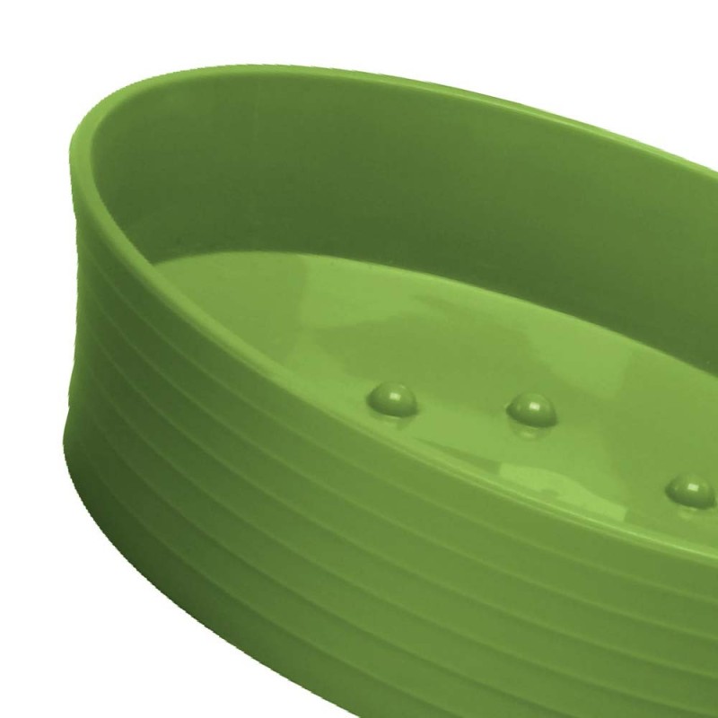 Porta sapone verde - serie bowling Aquasanit QB3110VE