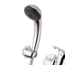 Rubinetto vascaesterno, con doccia duplex - serie 35 Remer F02 2