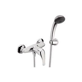 Rubinetto docciacon leva frontale e doccia duplex - serie 35 Remer F38 2