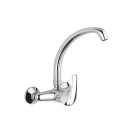 Rubinetto lavello a muro con leva frontale - serie 35 Remer F43 Rubinetto lavello a muro con leva frontale - serie 35 Remer F43
