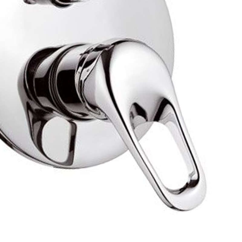 Rubinetto incasso con deviatore per vasca/doccia - serie remix Remer R09