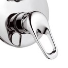 Rubinetto incasso con deviatore per vasca/doccia - serie remix Remer R09