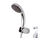 Rubinetto vasca esterno con doccia duplex - serie project Remer P02