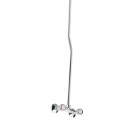 Rubinetto esterno doccia con attacco alto e colonna doccia e soffione - serie 1000-2000 Remer 38EX329351EX