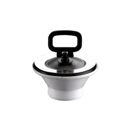 Piletta in polipropilene per lavelli in ceramica, con griglia in acciaio 1 pollice 1/4 RR 1005114