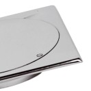 Copertura a pavimento cm15x15 con coperchio RR 913CV15
