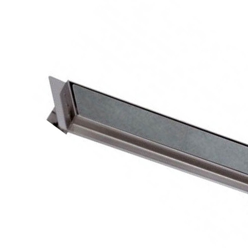 Canalina sifonata a pavimento piastrellabile 12,5x100 RR 913RP12100