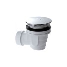 Piletta per doccia con piastra cromata 90 RR 91490